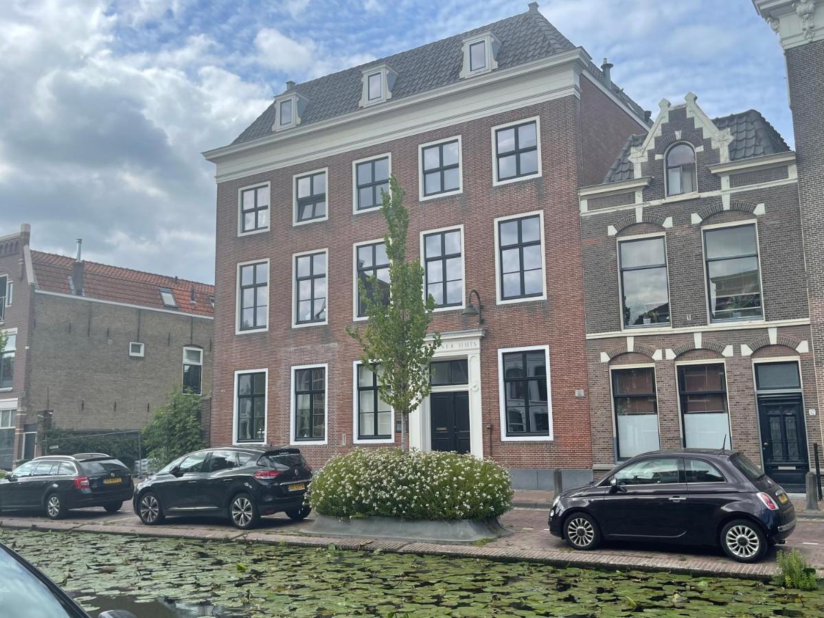 Canal House In Historic City Center Gouda Exterior foto