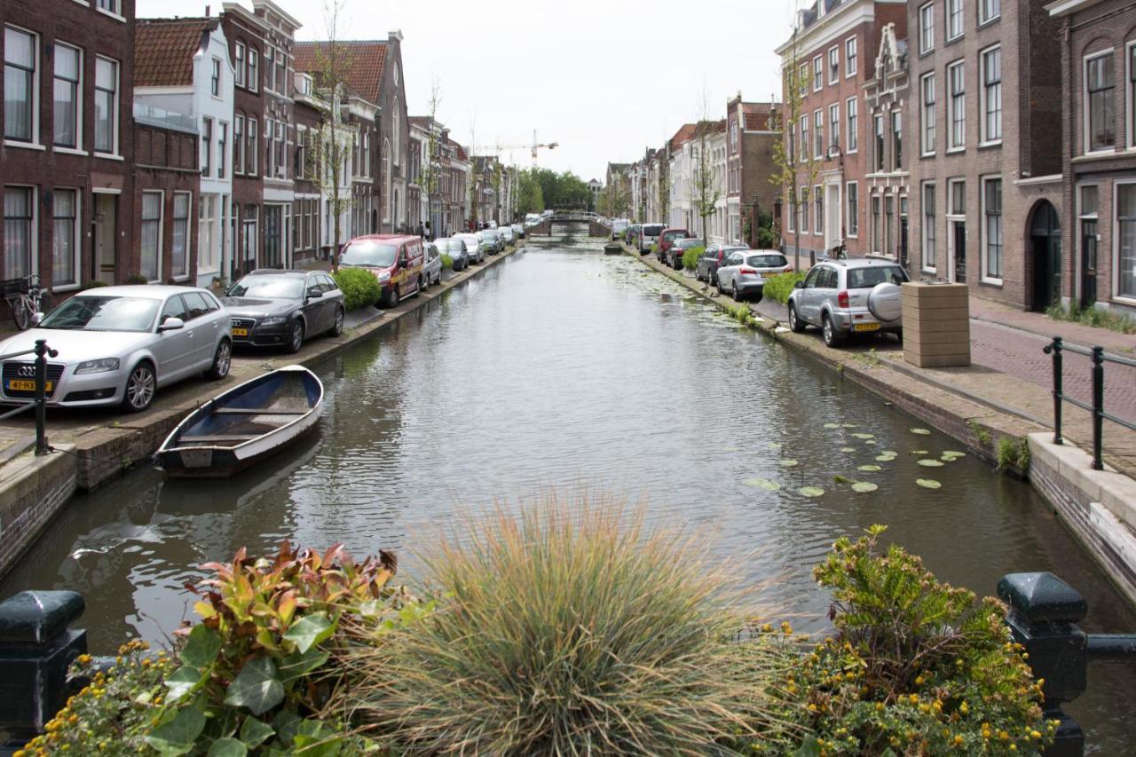 Canal House In Historic City Center Gouda Exterior foto